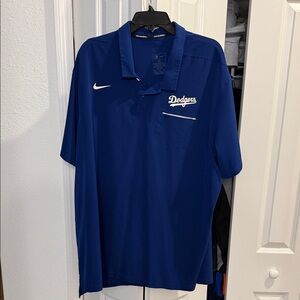 Nike Blue Dodgers Polo Shirt